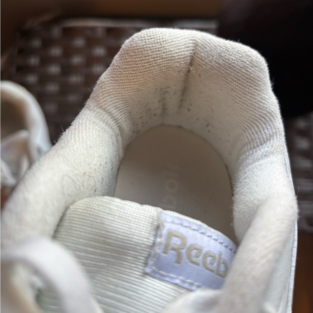 White Reebok Sneakers - Picture 5 of 6